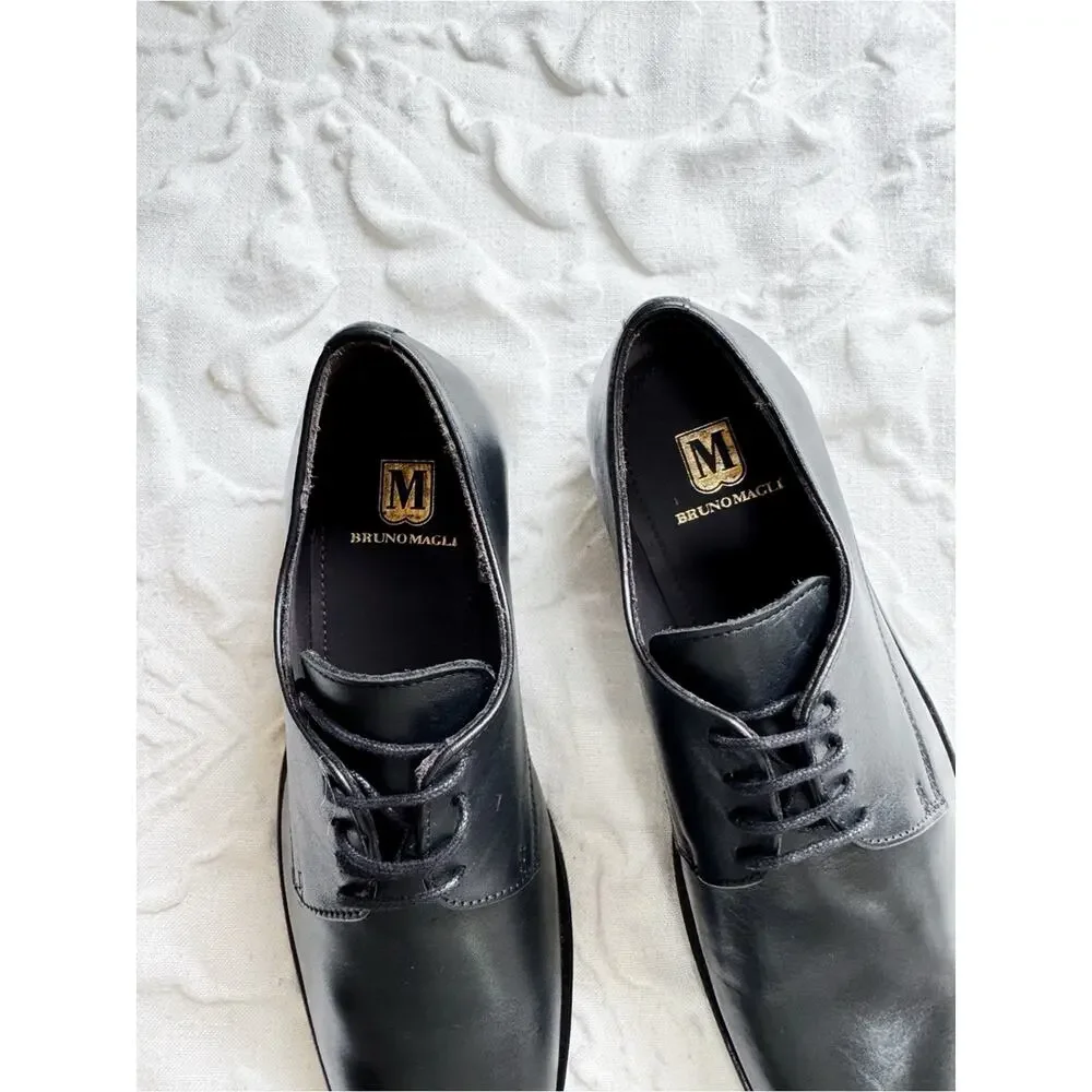 Bruno Magli Cilo Leather Derby Size 7M New